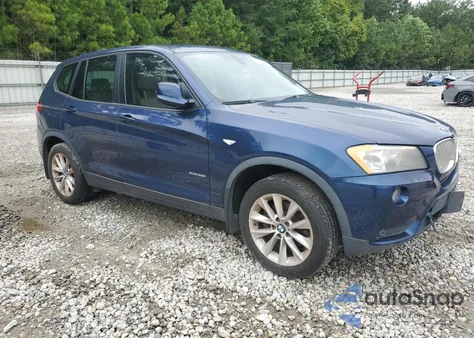 2013 BMW X3 xDrive28I из США, поврежденный, VIN 5UXWX9C59D0A20093
